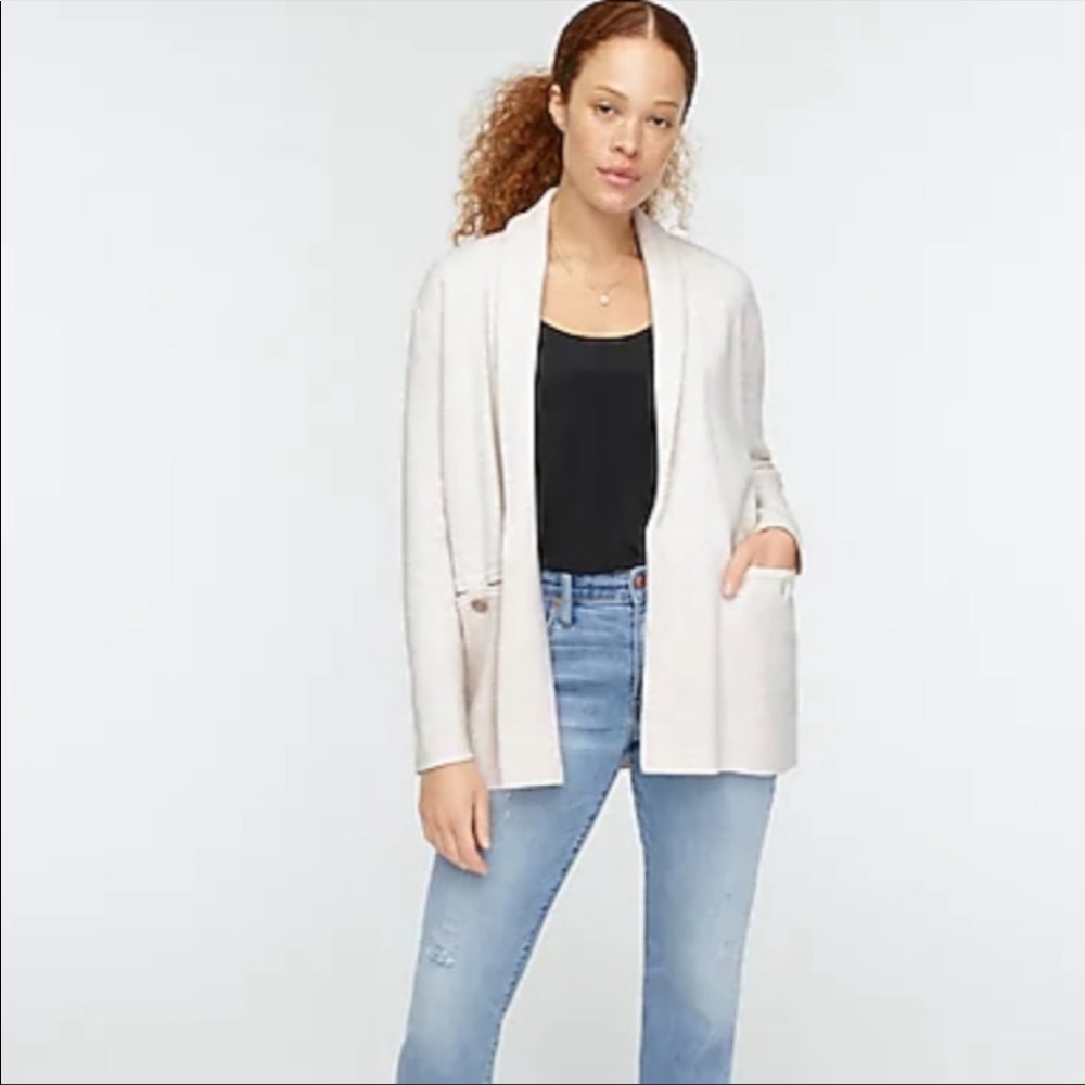 NWT J. Crew Camille Sweater Cardigan Shawl Collar